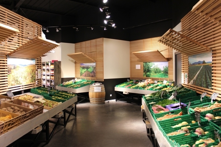 重慶生鮮超市設計：打造自然舒適